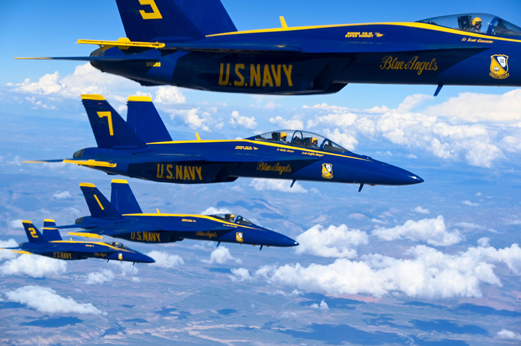 U.S Navy Blue Angels, photo by Lauren Kelly courtesy of 507th Air Refueling Wing Public Affairs.